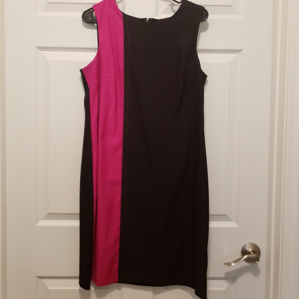 Alyx Limited Fuschia and black dress size 12